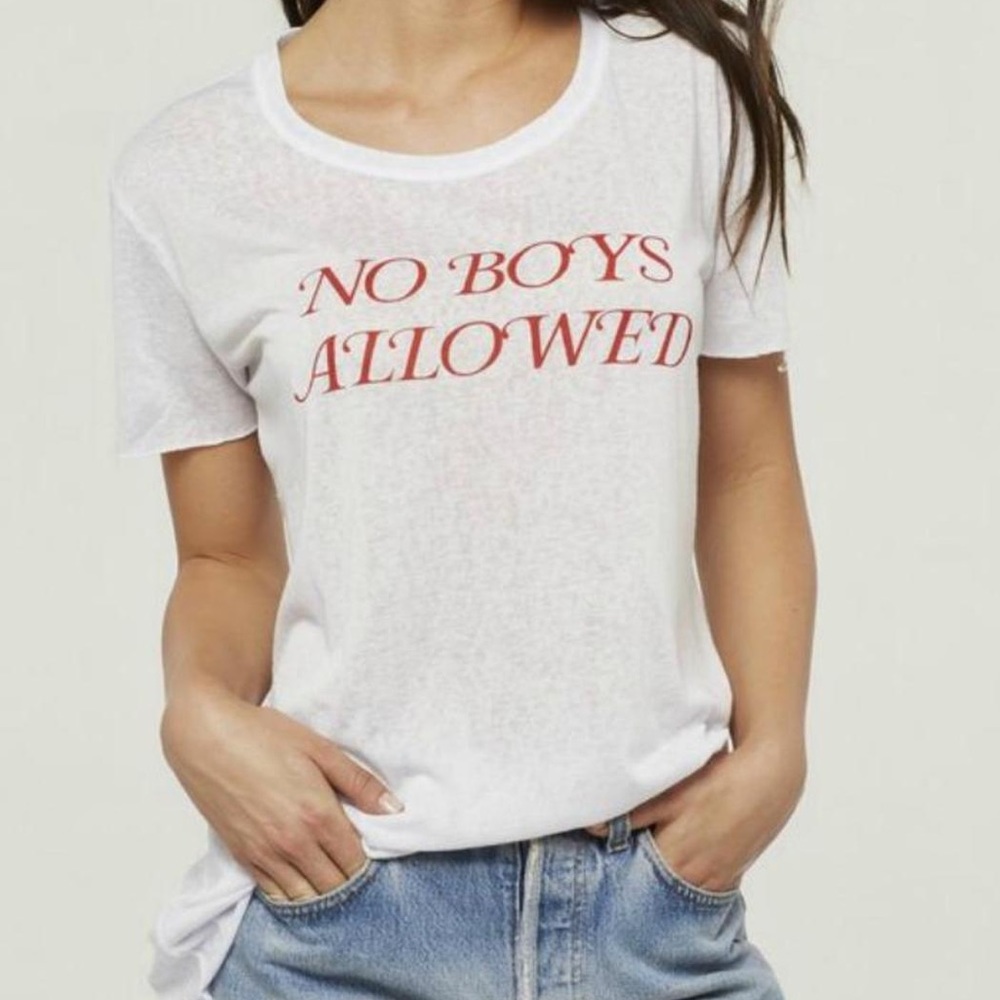 Project Social T graphic tee (No boys allowed)